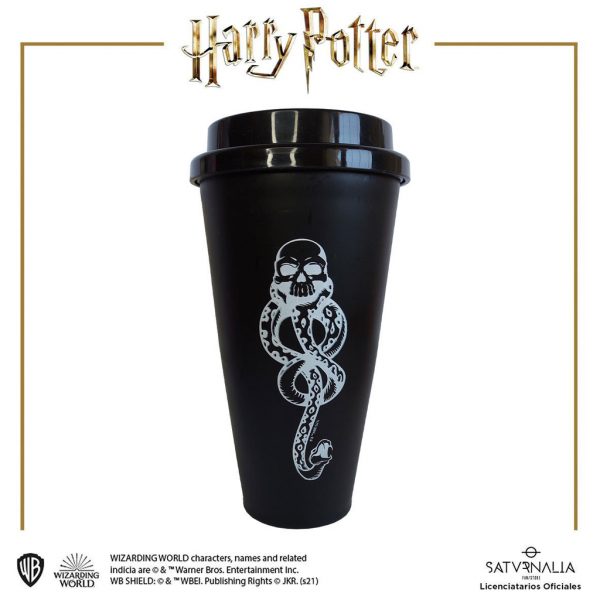 Vaso Térmico - Harry Potter Oficial - Marca Tenebrosa