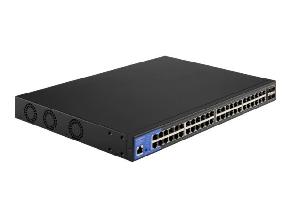 Switch Linksys LGS352MPC 48 x 10/100/1000 (PoE+) + 4 x 10 Gigabit SFP - Image 5