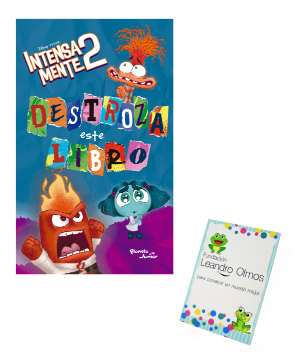 Destroza Este Libro. Intesamente - Disney - Planeta Junior