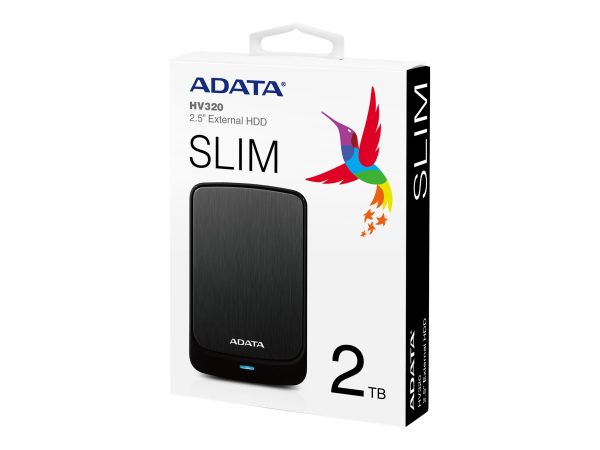 Disco duro externo Adata - HDD 2TB HV320 Negro - Image 3