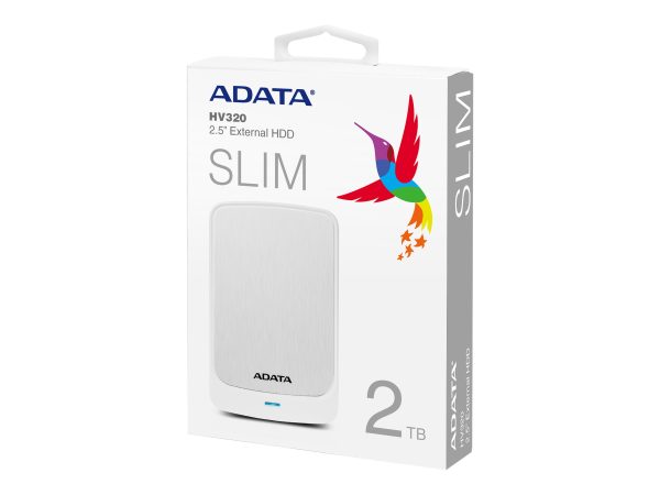 Disco duro externo Adata - HDD 2TB HV320 Blanco - Image 3