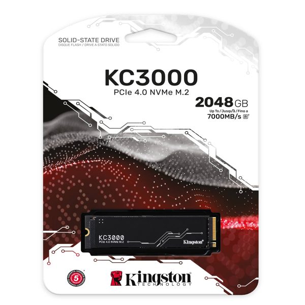Disco Solido Interno Kingston  2048GB KC3000 M.2 2280 - Image 4