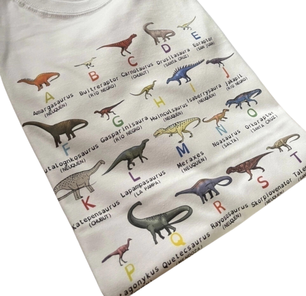 Remera ABC DINOSAURIOS - Unisex