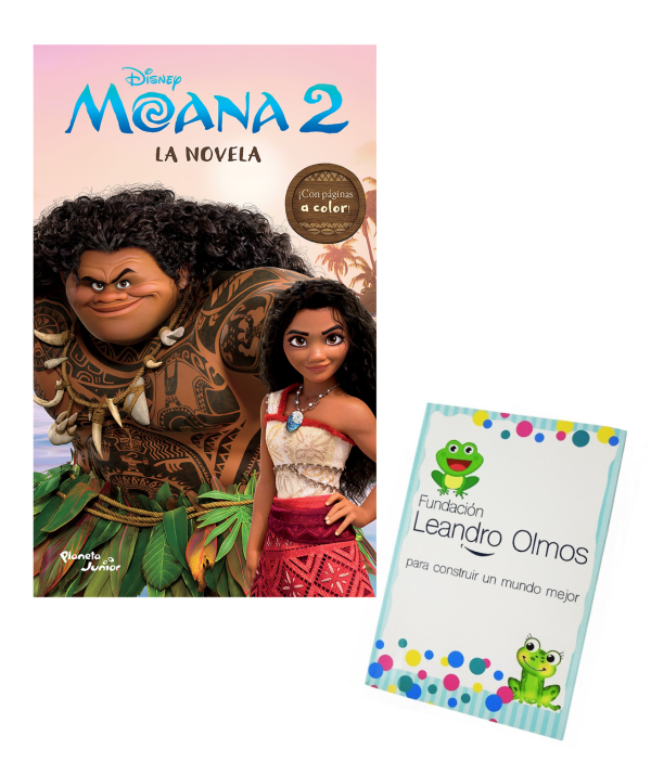 Moana 2. La Novela - Disney - Planeta Junior