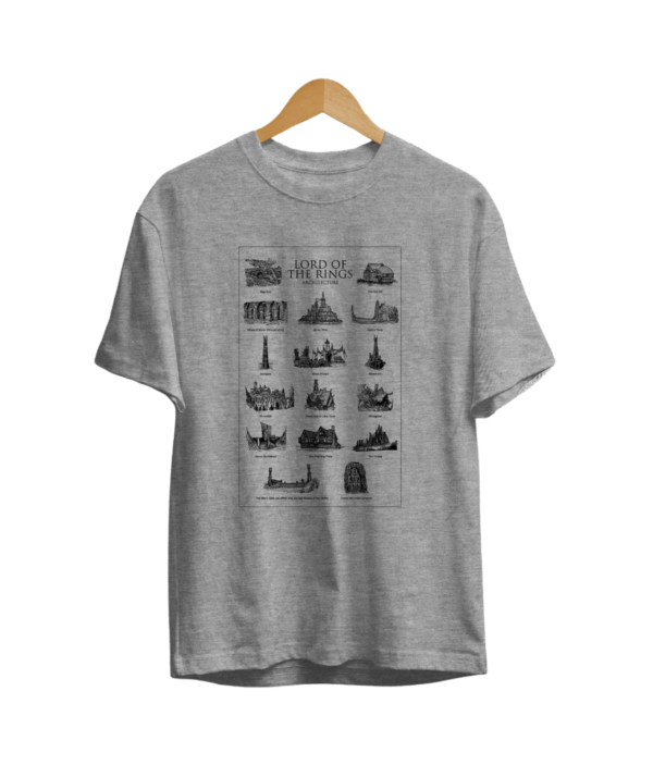 Remera Lord of The Rings Arquitectura - Unisex / Niño / Mujer